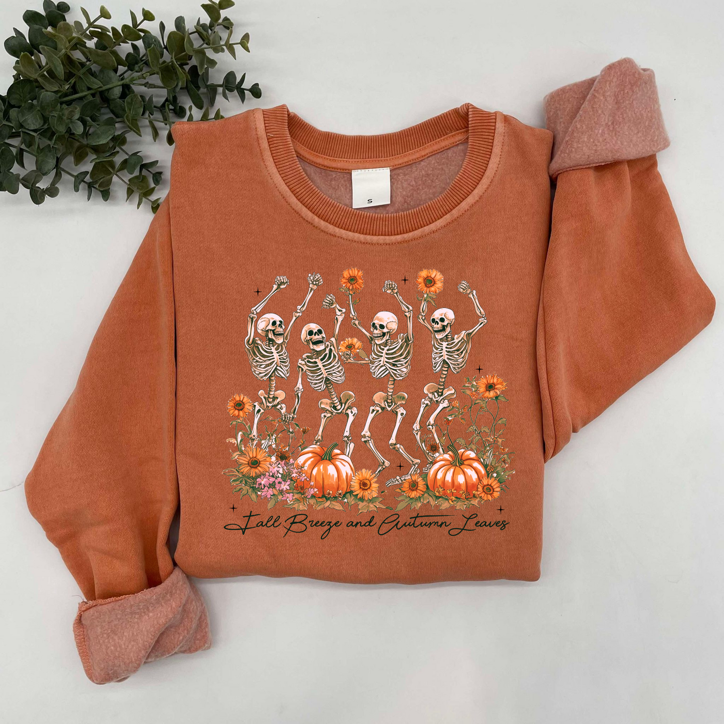 Fall Breeze Skeleton Sweatshirt