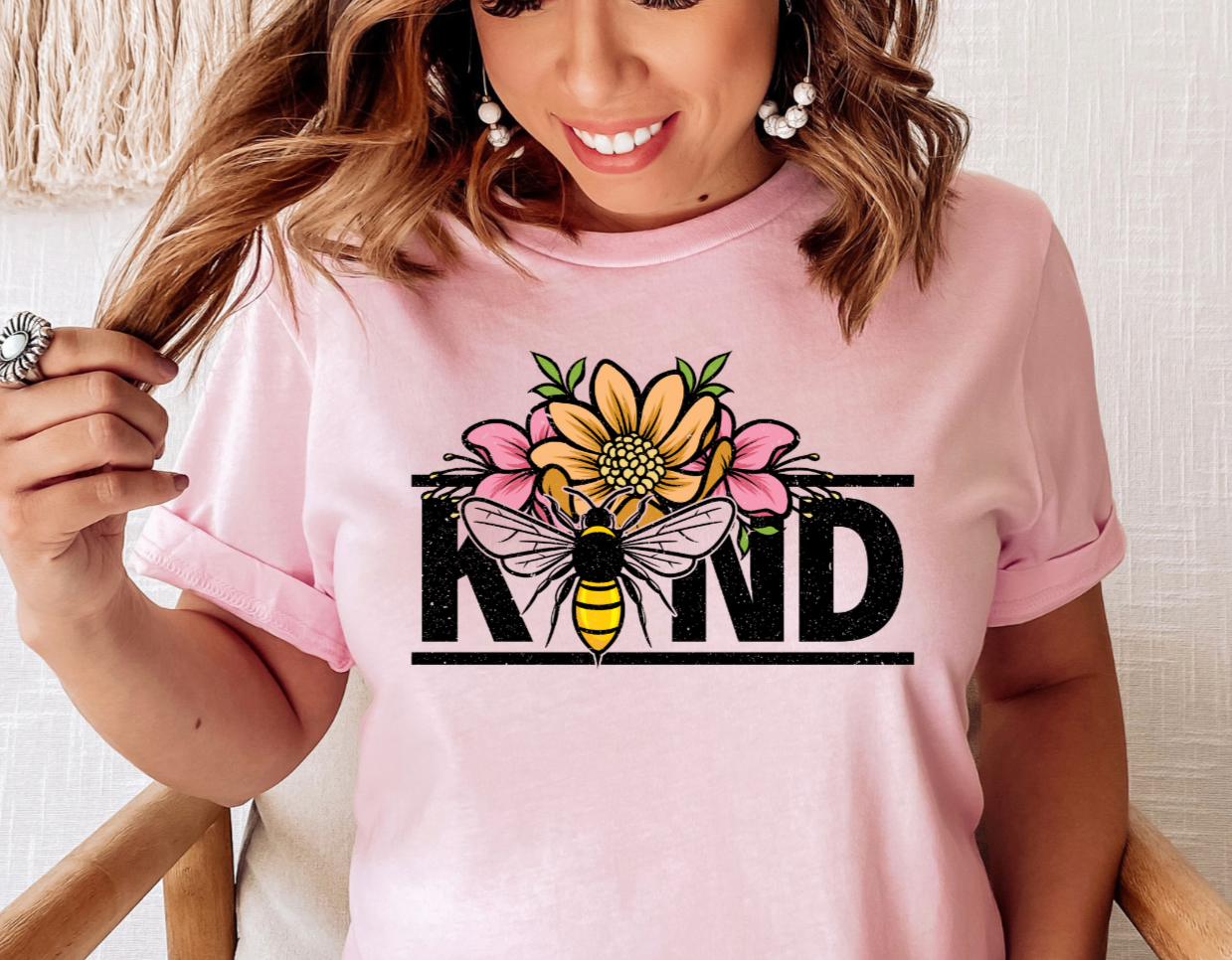 Bee Kind Floral T-Shirt 951