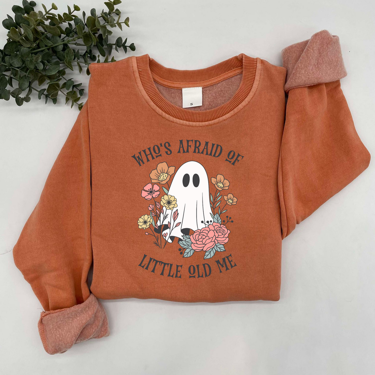 Who's Afraid Ghost Sweatshirt