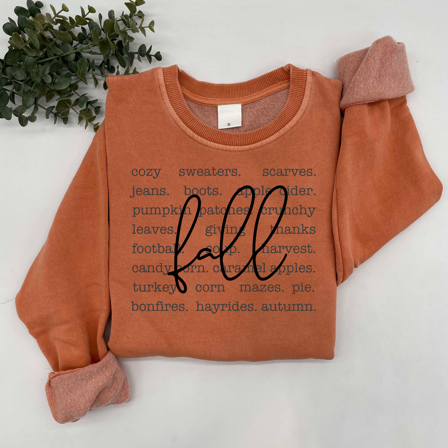 Fall Words Sweatshirt