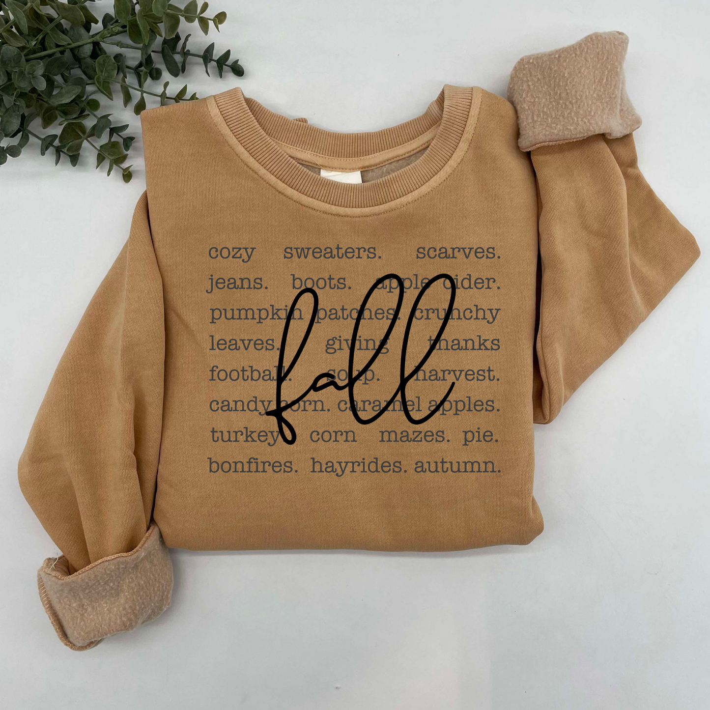 Fall Words Sweatshirt