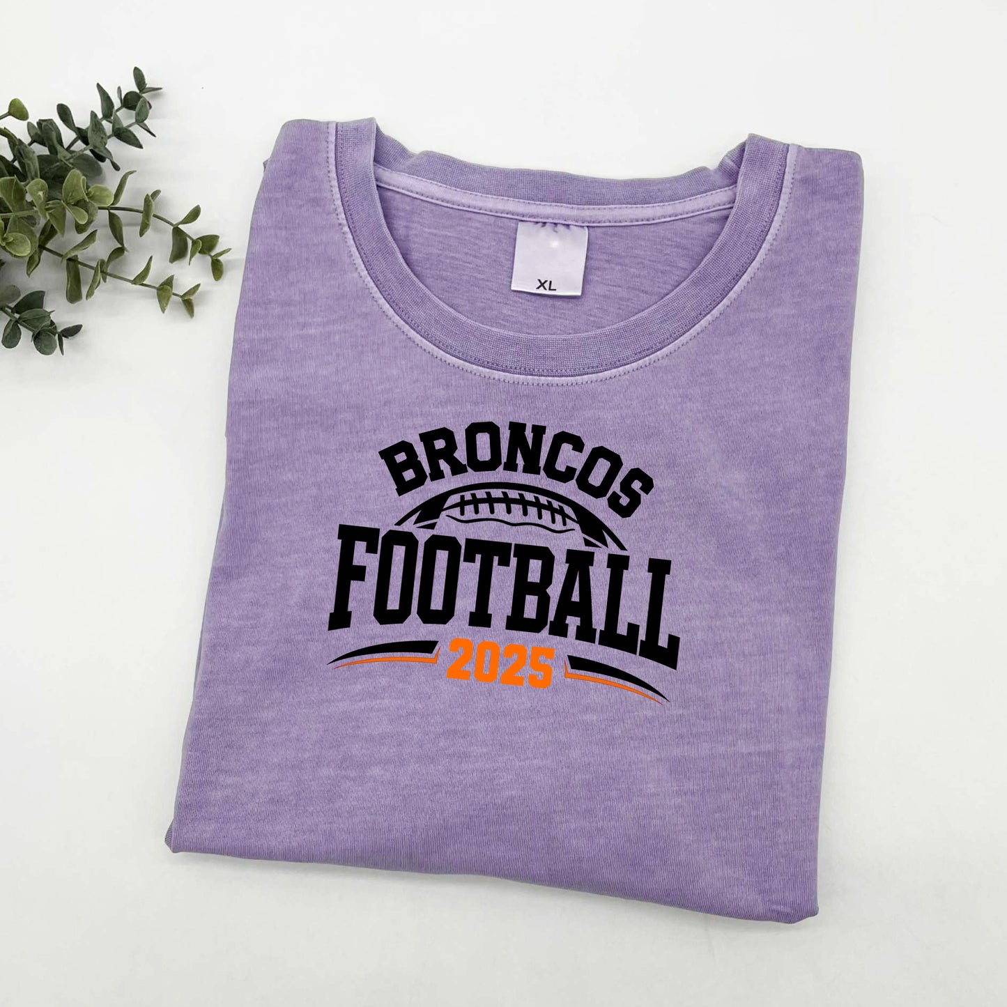 Broncos Football 2025 Sun Washed Collection π 100% Pigment Dyed Cotton Tees