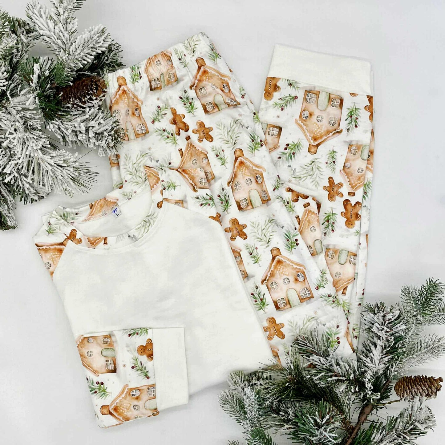 Gingerbread Family PJs