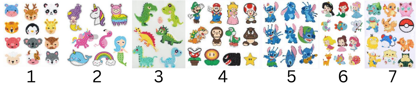 Diamond Dot Stickers