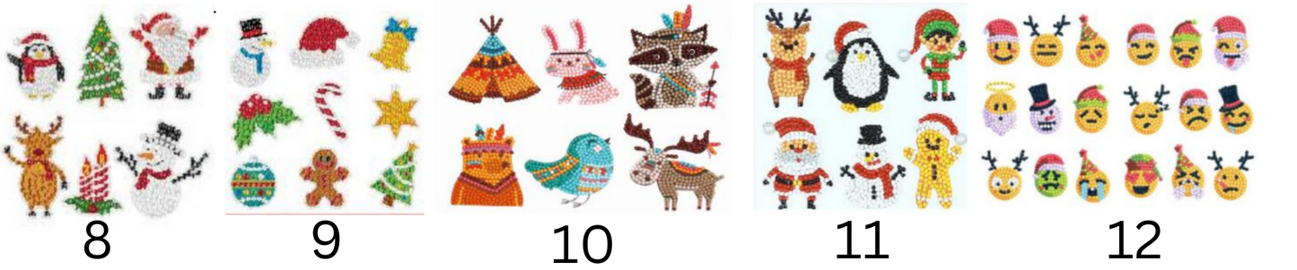 Diamond Dot Stickers