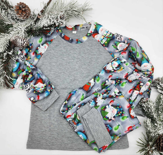 Gnome Christmas Family PJs