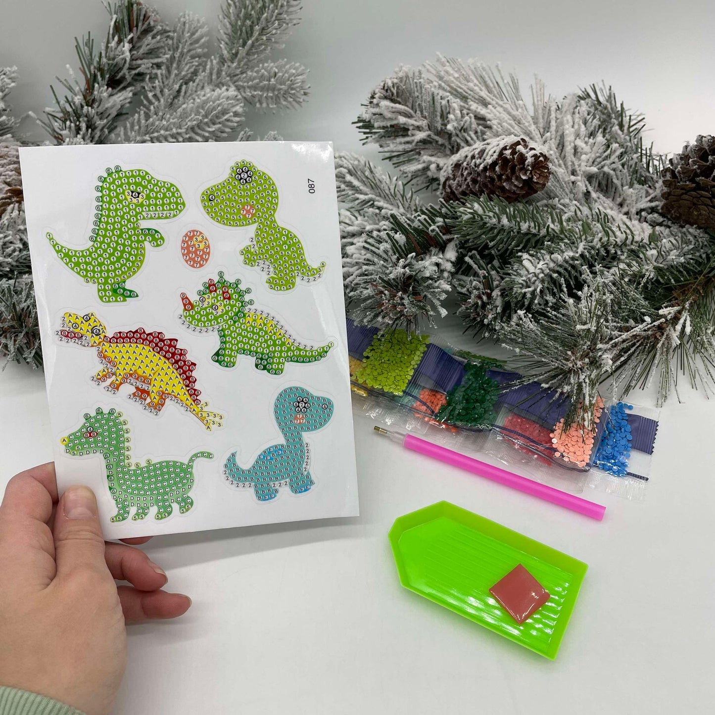 Diamond Dot Stickers