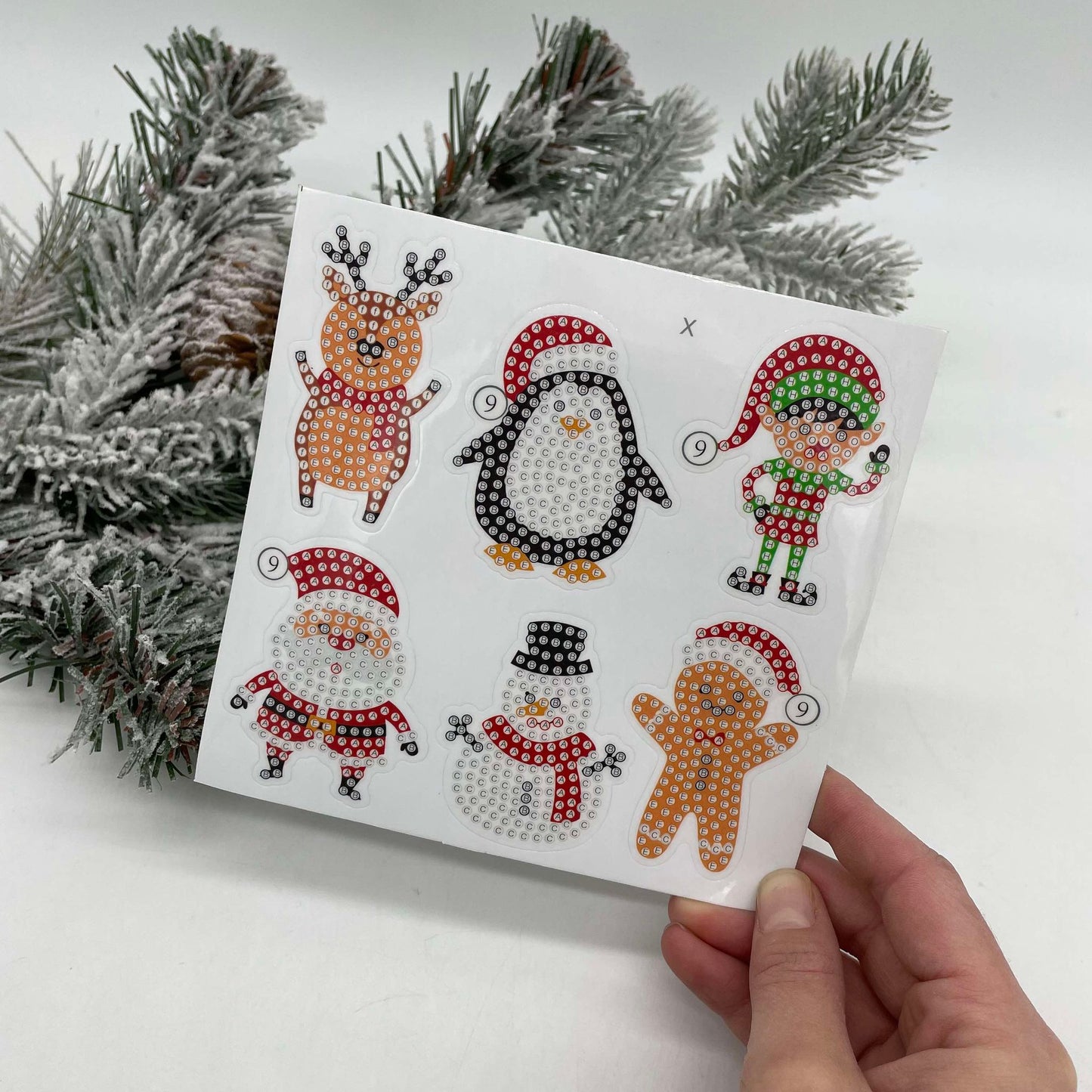 Diamond Dot Stickers