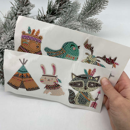 Diamond Dot Stickers