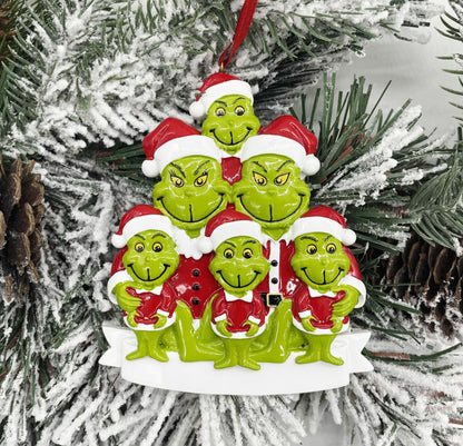 Personalized Grump Family Ornament