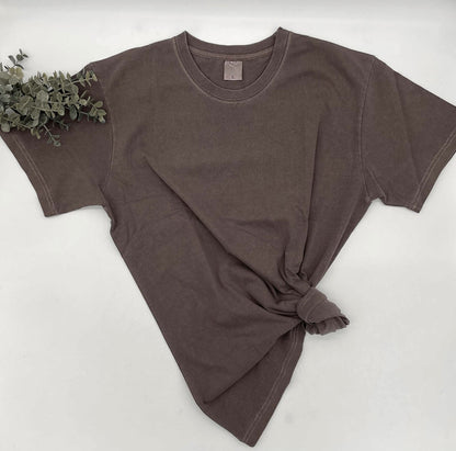 Broncos with Number  Sun Washed Collection 🌞 100% Pigment Dyed Cotton Tees