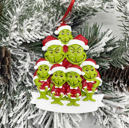 Personalized Grump Family Ornament