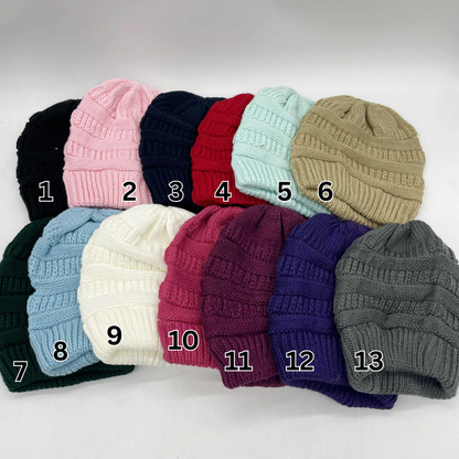 Custom Kids & Adults Toques