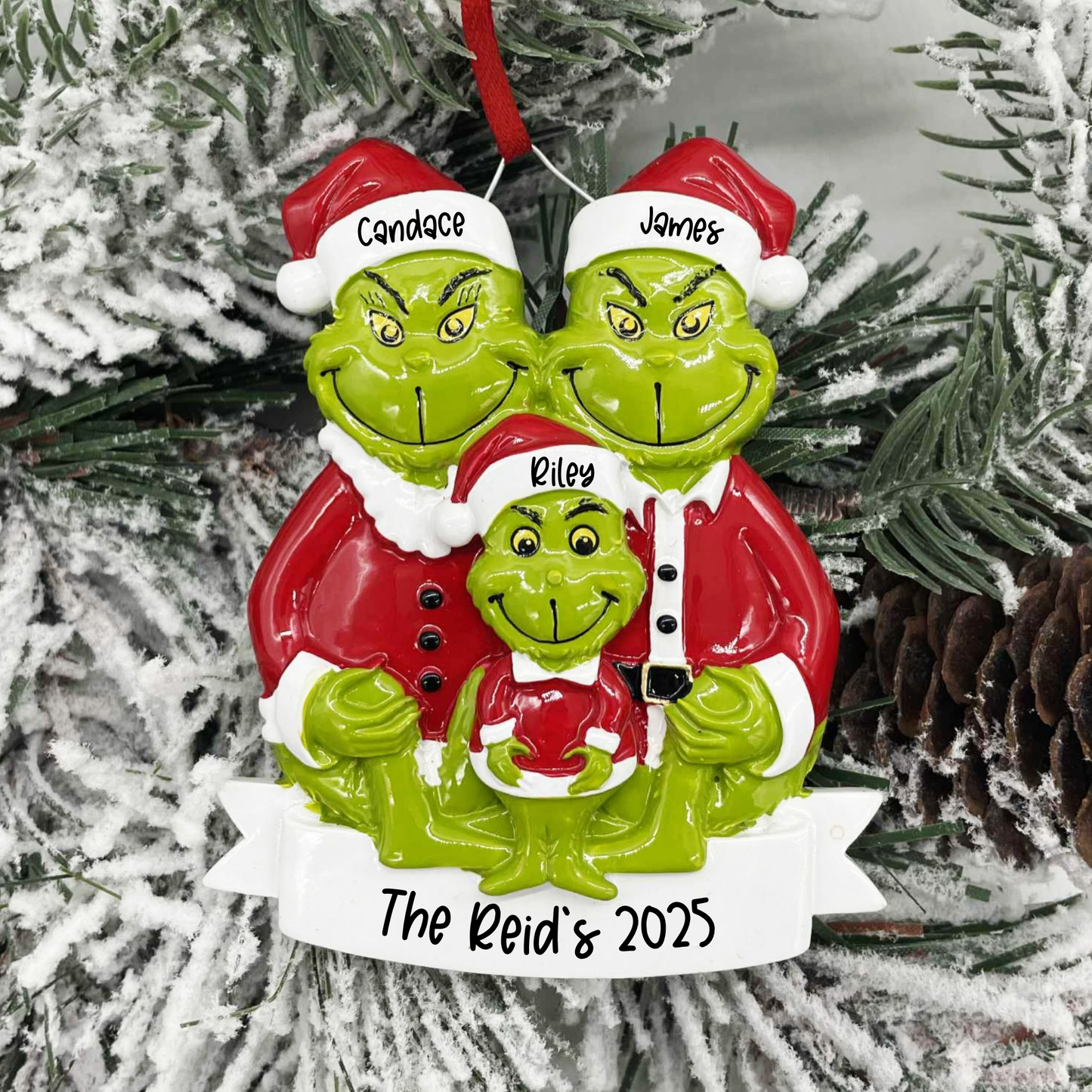 Personalized Grump Family Ornament