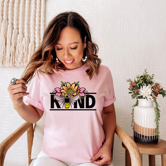 Bee Kind Floral T-Shirt 951