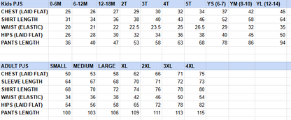 Red Plaid Family PJs