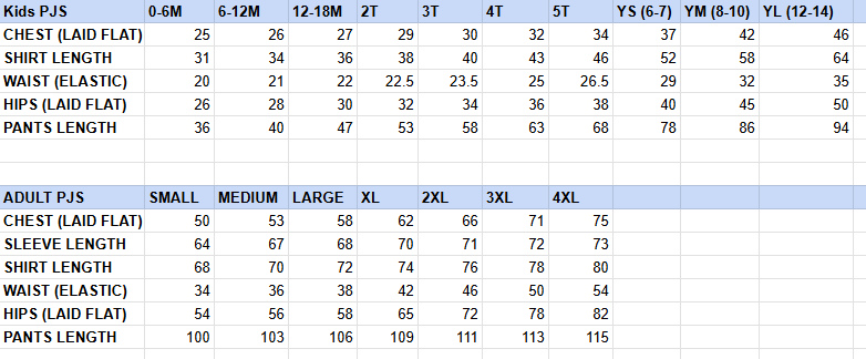 Christmas Trains Family PJs