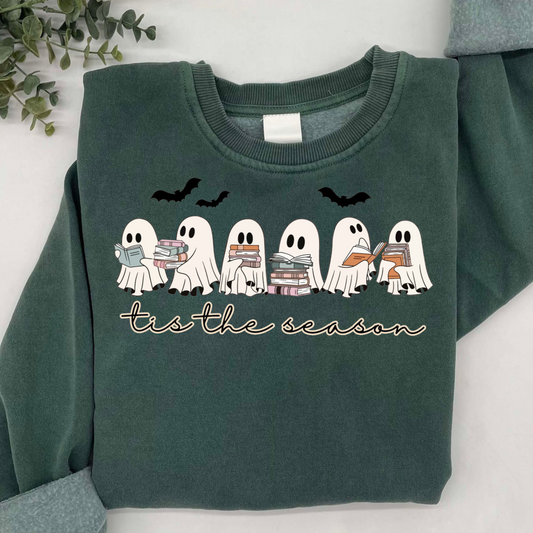 Tis The Season Ghost Books Sweatshirt