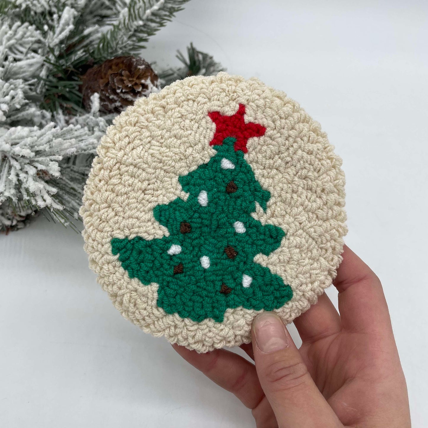 Chenille Coasters